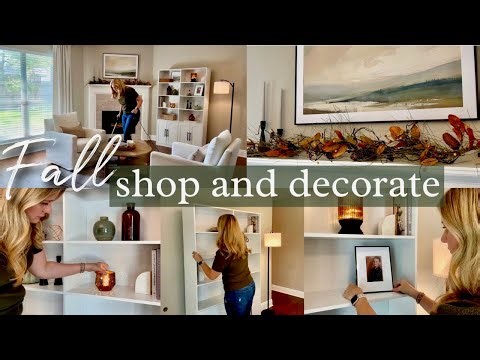 🍂 Fall Shop with me and Haul! | Cozy and Relaxing Cleaning and Decorating Inspiration