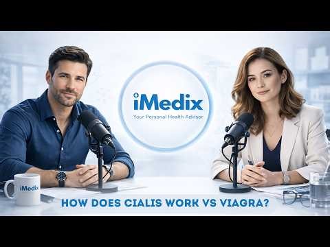 How Does Cialis Works vs Viagra? | Tadalafil vs Sildenafil Duration, Onset, Safety | iMedix Podcast