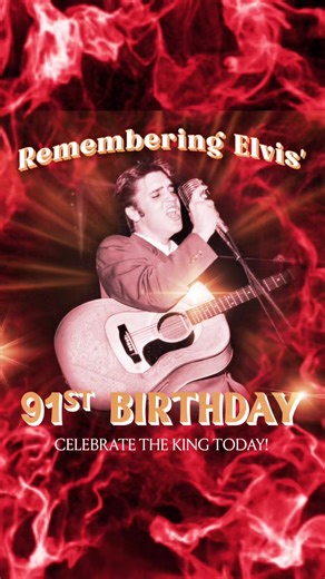 Happy Happy 91st Birthday Elvis #happybirthdayelvis #elvis #elvispresley #elvispresleyfans #elvispresleyforever