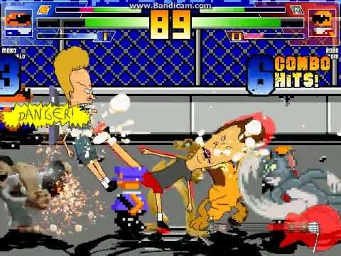 MUGEN battle #7154: Team Mobo vs Team Robo