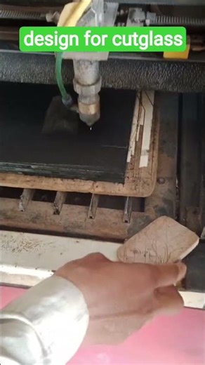 From code to creation 💻➡️🛠️ #laserplotter #glassart #art #interiordesign