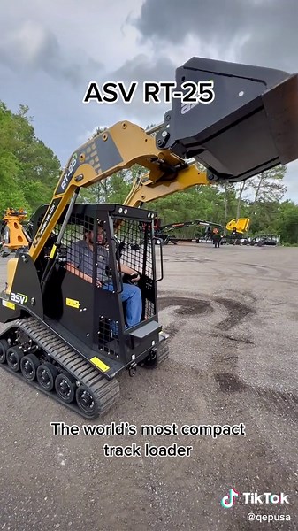 Introducing the ASV RT-25: The World's Smallest Track Loader!