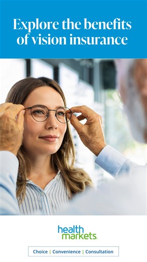 44 reactions | See things more clearly with vision insurance: https://www.healthmarkets.com/vision-insurance/ | HealthMarkets | Facebook