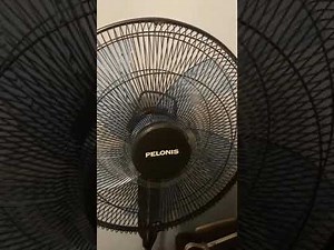 Pelonis 16” oscillating pedestal fan (PFS40D6ABB) From July of 2020