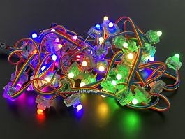 Best 12mm WS2801 Diffused Flat Digital LED Pixels, 5V