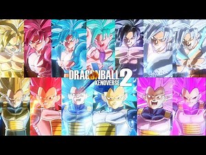 DBXV2 Mods - NEW SS3 Vegeta and SS4 Goku (Daima) Multiple Forms Mod Pack Showcase