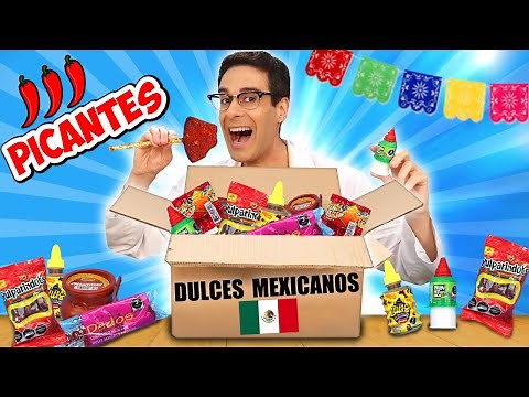 Probando DULCES MEXICANOS PICANTES 🔥