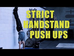 HOW TO IMPROVE STRICT HANDSTAND PUSH UPS (Paradiso CrossFit)