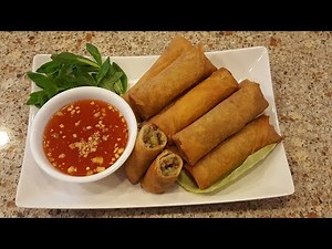 Vegetarian Egg Roll Recipe