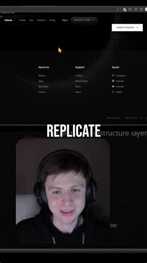 Gemini Replicates Website: HTML & Code Magic! #shorts
