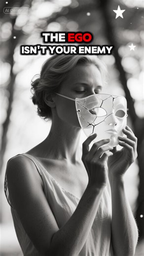 Letting go of the ego is how you find your true self 🌌✨ #ego #egodeath #awakening #spiritualgrowth #innerpeace