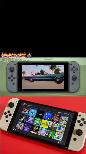 Nintendo Switch – OLED Model is the newest console.