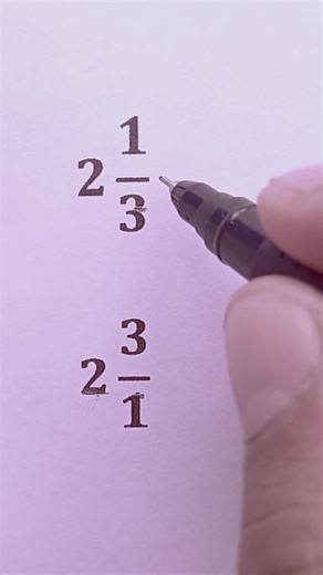 99% Get This Mixed Fraction Wrong 😱 mixed fractions, math trick, math shortcuts, mental math, math tips, easy math, solve fractions, improper fractions, mixed numbers, math tricks for students, learn math fast, fast math, math help, fraction trick, school math, math tutorial, math lesson, math for beginners, quick math, solve math problems, math hacks, mental math trick, fast calculation, math problem solving, exam tips, math video, youtube math, educational video #mathstricks #mathhack #mathem