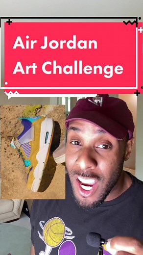Air Jordan Sneaker Art Challenge Drawing