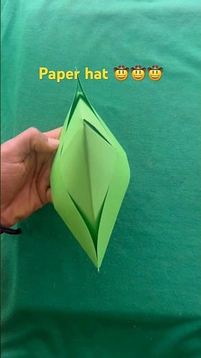 Turn Any Paper Into a Cool Hat! Super Easy DIY 😍