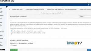 12K views · 74 reactions | Starting tomorrow, #HISD families must select either in-person or virtual instruction for 2020-21 via the HISD Connect Parent Portal. The selection period runs through Friday, 9/25. Here is a helpful how-to video! | Houston Independent School District | Facebook