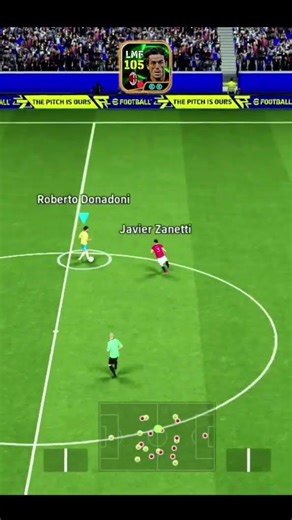 Roberto Donadoni solo ball control and finishing #efootball #pes #shorts #efootball2024