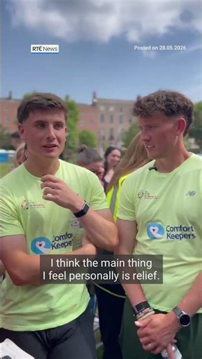 FTD Brothers proud to complete 33-marathon challenge in Ireland | #RTENews #FTDBrothers