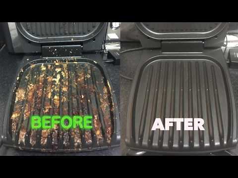 How to clean your George Foreman Grill the easy way - like a BOSS!