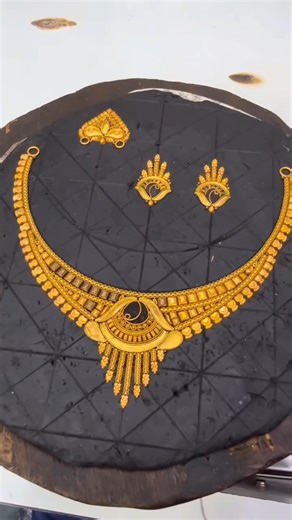 gold jewellery necklace making video please subscribe my channel please support 💕 #goldnecklace 💖🙏