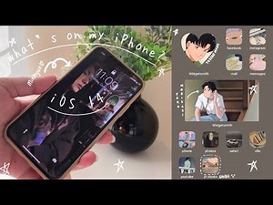 what’s on my iPhone IOS 14 edition | Studio Ghibli / anime aesthetic