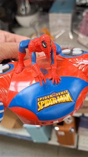 Spiderman plug and play arcade game collectible item #goldhunter137