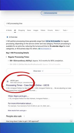 Check EB-3 Visa I-140 Processing Time