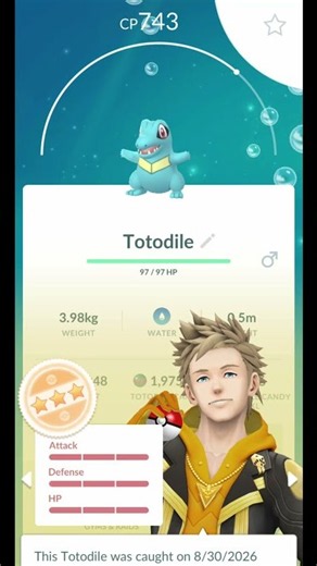 Found a Wild Future Z-A Mega 100% IV Water Starter!!!