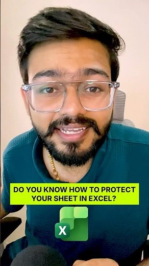 How to Protect Sheet in Excel‼️Excel Amazing Feature #excel #exceltips #shorts