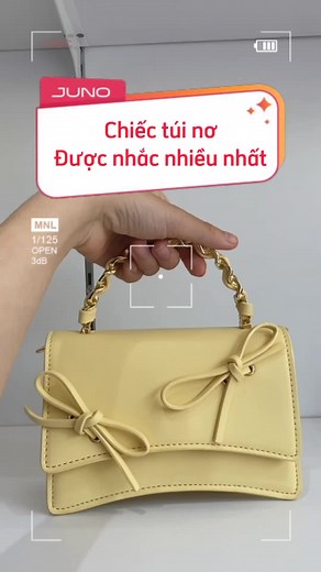 Mới nhất: Chiếc túi nơ JUNO màu đen cực HOT!