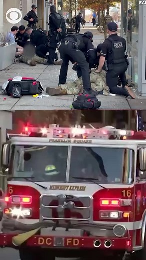 1.2M views · 14K reactions | "The federal law enforcement presence here on the scene was enormous." CBS News Homeland Security Correspondent Nicole Sganga describes the federal response she saw after a suspect used a handgun to shoot and critically injure two National Guardsmen in Washington D.C. on Wednesday afternoon. https://cbsn.ws/4px551V | CBS News | Facebook