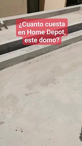 ¿Cuanto cuesta en Home Depot este domo? Contacta a un instalador en Yucatan en mi perfil. | Arq. Andres Acosta