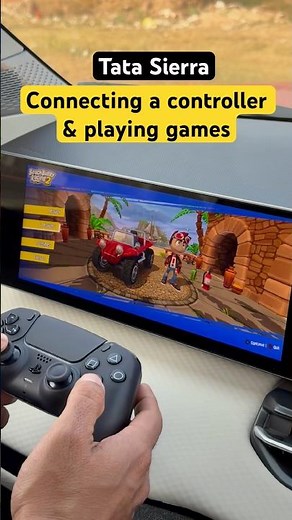 Tata Sierra - How to set up a controller and play games