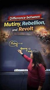 What is the difference between a Mutiny and a Revolt? #historychannel