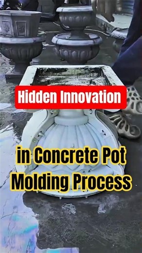 Innovation Modern Concrete Pot Technique That Amazes