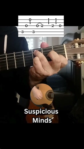 Suspicious Minds Elvis Guitar Lesson