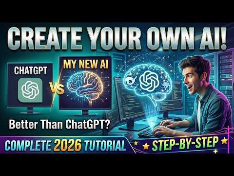 Build Your Own AI Chatbot Like ChatGPT (2026 Complete Tutorial)
