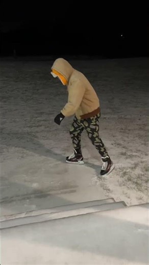 Everyone has an ice princess inside of them ❄️ #icestorm #snowstorm #snow #iceskating