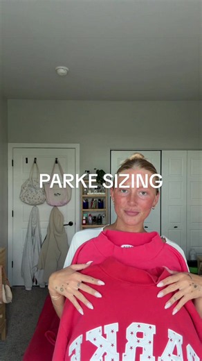 PARKE sizing and color comparison try-on