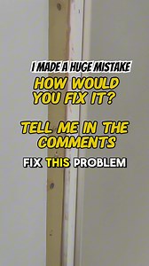 How to fur out casing for sunken drywall. #remodeling #remodeling-002 #carpentry #diy | Segundo