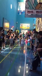 MiChiMu's passing of the torch kicks off the Grand Opening of our Summer Games Exhibit!! 󾓶󾔗 #summergames #michimu #learningthroughplay | Miami Children's Museum