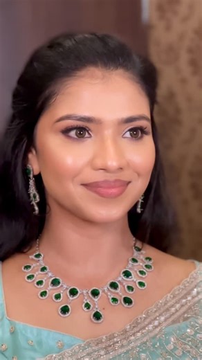 Malini Sankar on Instagram: "My naughty bride @anumitha_rachel_ on her engagement 🩵😍 Dm for bookings✨ #chennaimakeupartist #bridalmakeup #instalike #instagood #makeupartist"