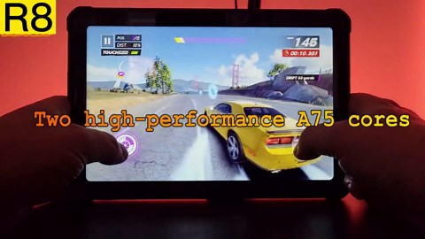 HOTWAV R8 Rugged Tablet Android 14, 10.1 inch HD+ Display 10800mAh Battery, Octa-Core 12GB RAM+128GB ROM+1TB Outdoor Tablet, 13MP+5MP Camera IP68/IP69K Waterproof, 4G Dual SIM/5G WiFi/BT5.1/GPS