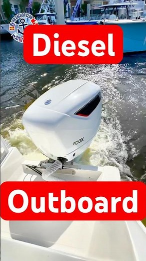 Cox CXO300 & CXO350, the world’s most powerful diesel outboards marine engine.