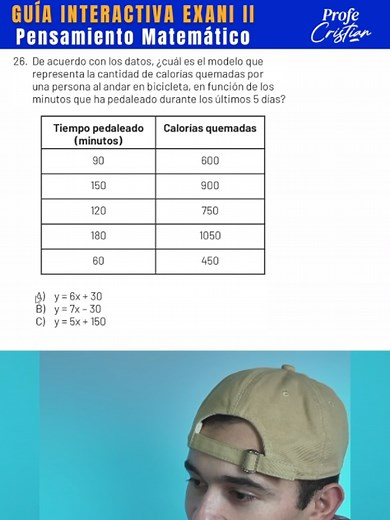 Variación Lineal Tabular para el Exani II