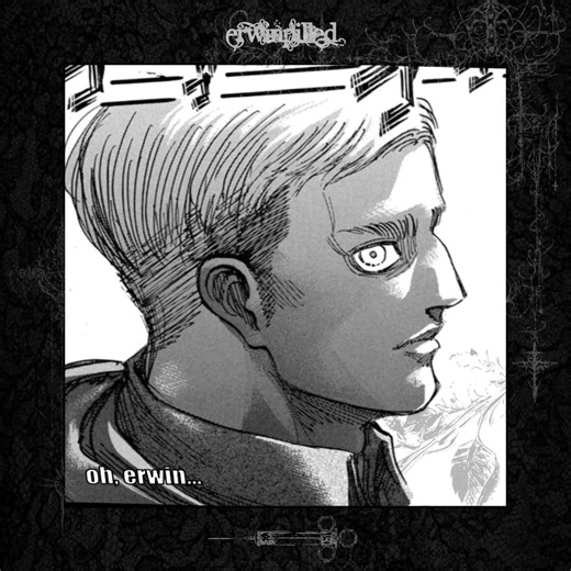erwin is levi’s and my vivica | it almost looped perfectly… FAWK. | he’s so tragic i love and miss him dearly 🥲🫀 #aot #attackontitan #erwin #erwinsmith #foryoupage