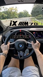 2026 BMW IX M70 Launch Contol!