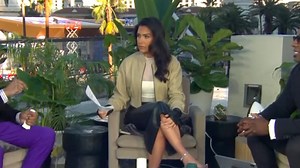 Molly makes First Take return after absence as fans beg 'get her a blanket'