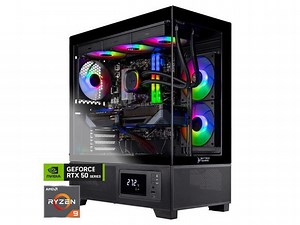 Skytech Gaming Azure 3 Plus Desktop PC, Ryzen 9 9900X3D 4.4 GHz (5.5GHz Turbo), NVIDIA RTX 5070 Ti 16GB, 1TB Gen4 NVMe SSD, 64GB DDR5 RAM RGB, 850W GOLD ATX 3 PSU, 360mm ARGB AIO , Wi-Fi, Win 11 - Newegg.com