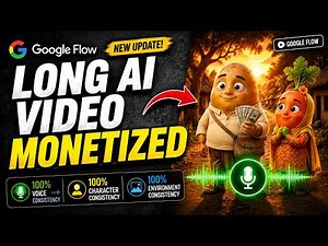 I Created a Long AI Video using Google Flow 100% Voice Consistency | Insane Results